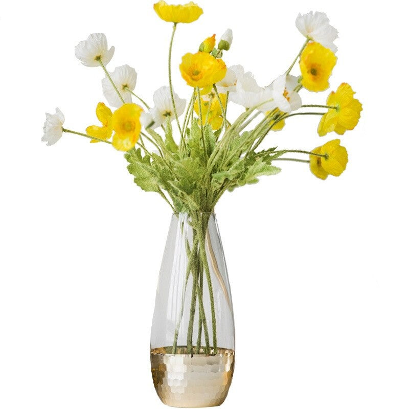Gilded Glass Vase