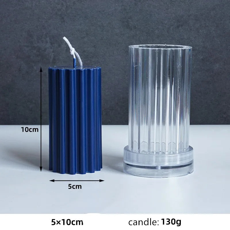 A collection of beautifully crafted candles in various shapes, sizes, and colors. Each candle features a smooth, elegant design with a steady flame, creating a warm and inviting ambiance. Perfect for setting a relaxing mood, enhancing home decor, or giving as thoughtful gifts.