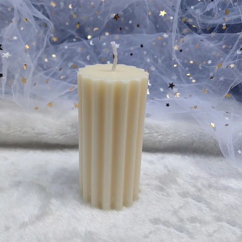 A collection of beautifully crafted candles in various shapes, sizes, and colors. Each candle features a smooth, elegant design with a steady flame, creating a warm and inviting ambiance. Perfect for setting a relaxing mood, enhancing home decor, or giving as thoughtful gifts.