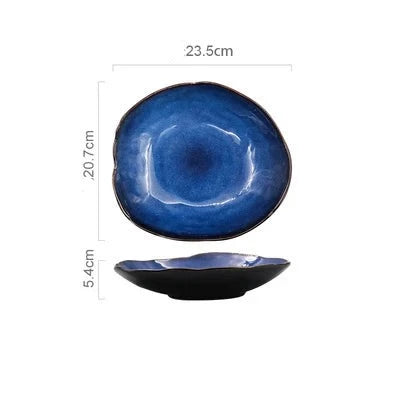 Immerse yourself in culinary elegance with our Blue Horizon Dining Plate – the epitome of the best dinnerware in Australia. Elevate your dining experience with this exquisite dinnerware set, featuring a captivating blue horizon design on plates and bowls. Meticulously crafted for both style and practicality, this set is the perfect addition to your table.