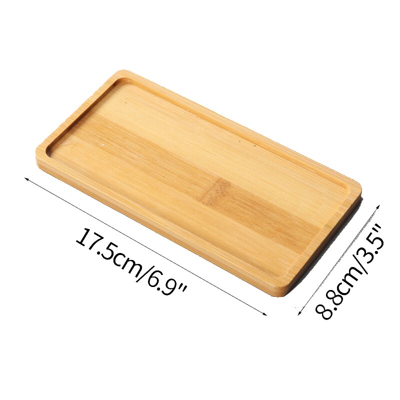 Bamboo Tray Serving Set