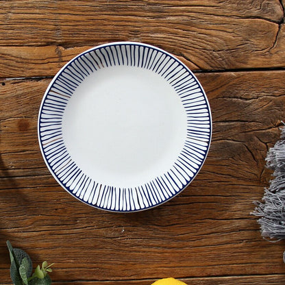 Elegant Striped Plates