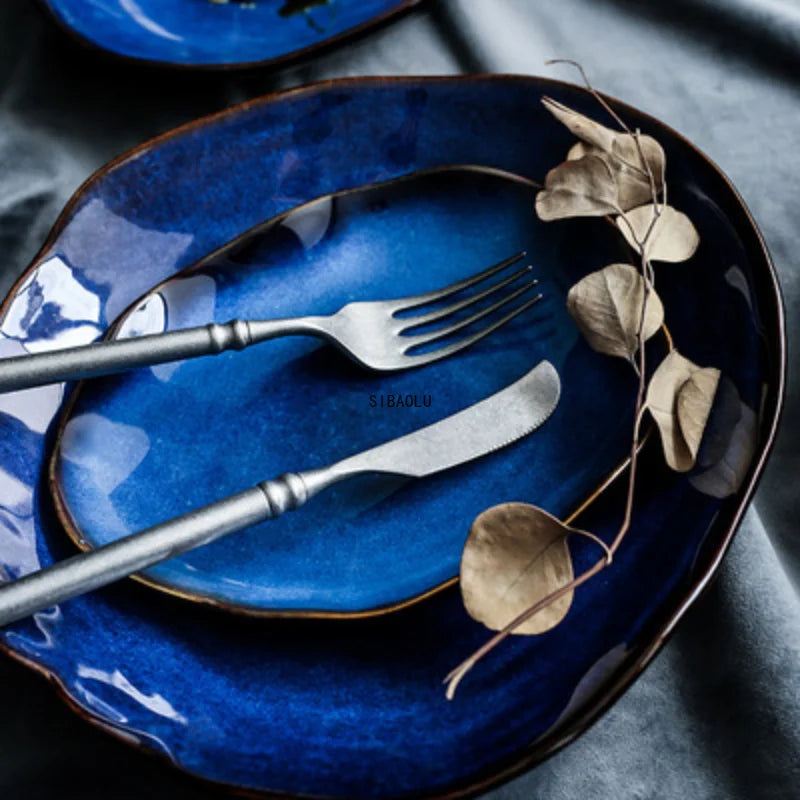 European Blue Bliss plate