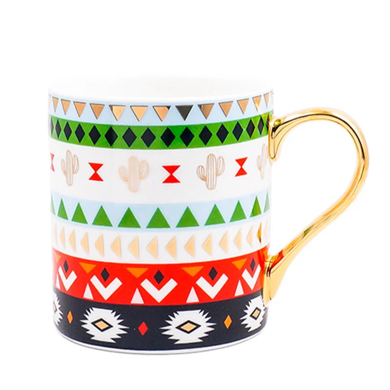 Luxury Geometric Coffee Cup