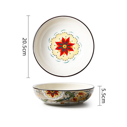 Artisanal Print Bowl: Elevate your table setting with this unique and versatile bowl featuring an exquisite artisanal print. Ideal for serving various dishes, it adds a special touch to every meal in your beautiful home in Australia.