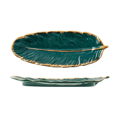 Nordic Feather Plate