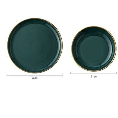 Evergreen Elegance Dining Set