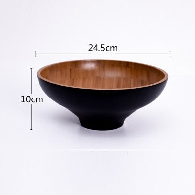 Solid Bamboo Bowl