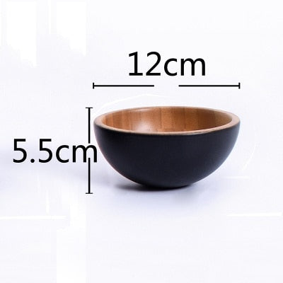 Solid Bamboo Bowl