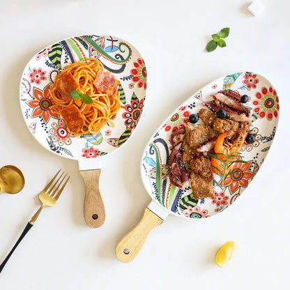 Chic Nordic Ceramic Dinner Plates