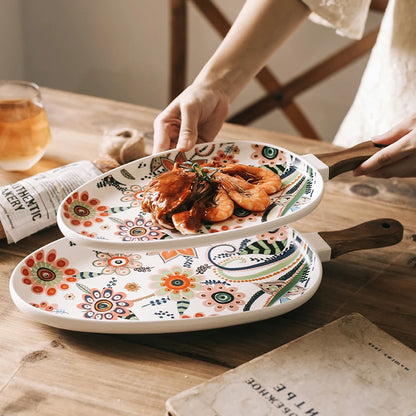 Chic Nordic Ceramic Dinner Plates