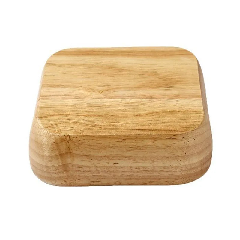 Square Log-Wooden Dish