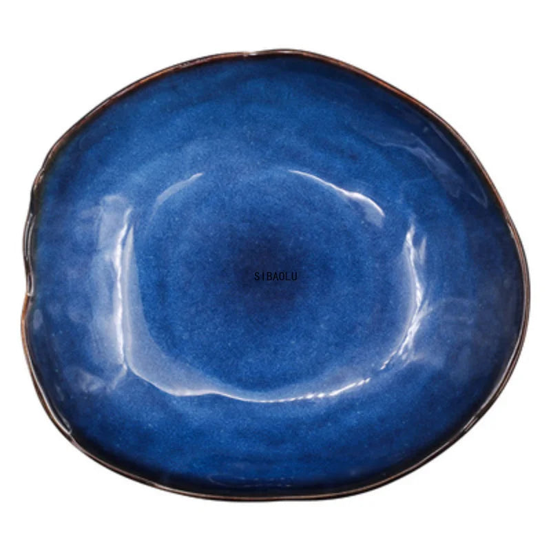 European Blue Bliss plate