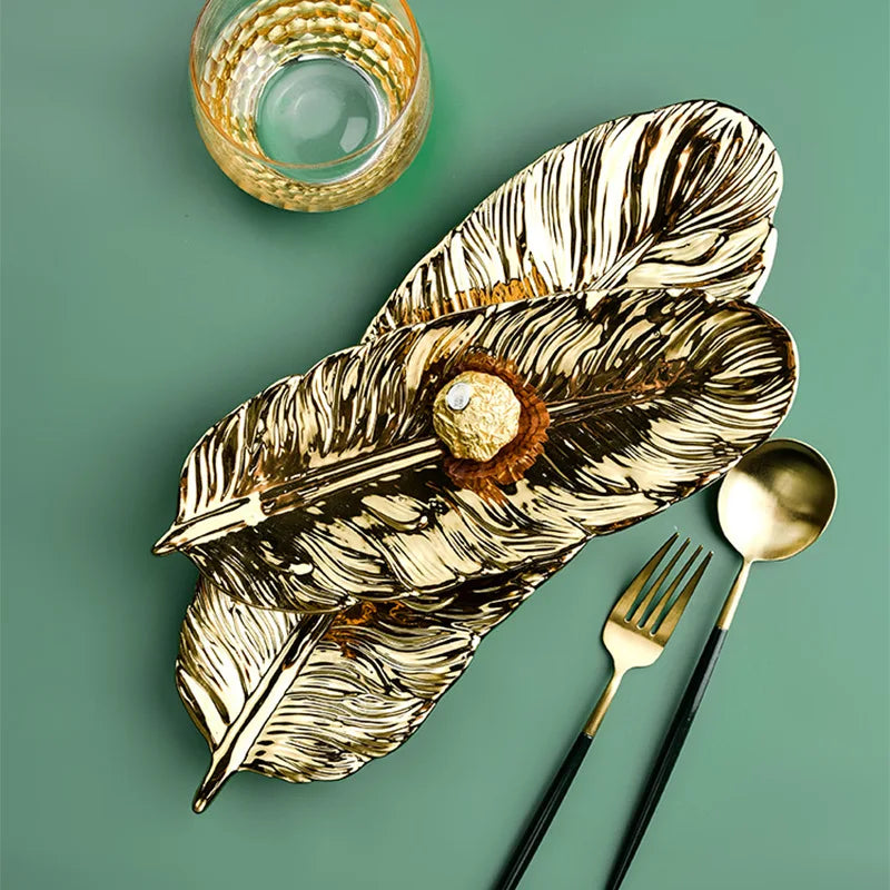 Nordic Feather Plate