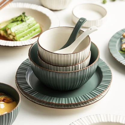 Discover the Coastal Breeze Dinnerware Set – a minimalist masterpiece featuring flatware, dinner plates, and a charming dessert set in calming pastel colors. Elevate your dining experience with the best dinnerware in Australia at The Lime Shop, where simplicity meets sophistication.