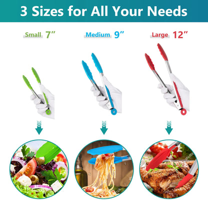 Silicone Food Tongs