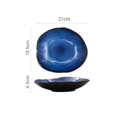 Immerse yourself in culinary elegance with our Blue Horizon Dining Plate – the epitome of the best dinnerware in Australia. Elevate your dining experience with this exquisite dinnerware set, featuring a captivating blue horizon design on plates and bowls. Meticulously crafted for both style and practicality, this set is the perfect addition to your table.