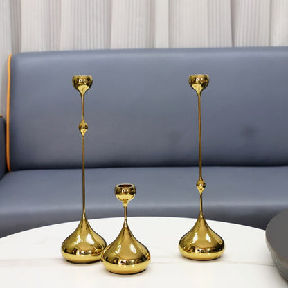 Metal Drip Candlestick