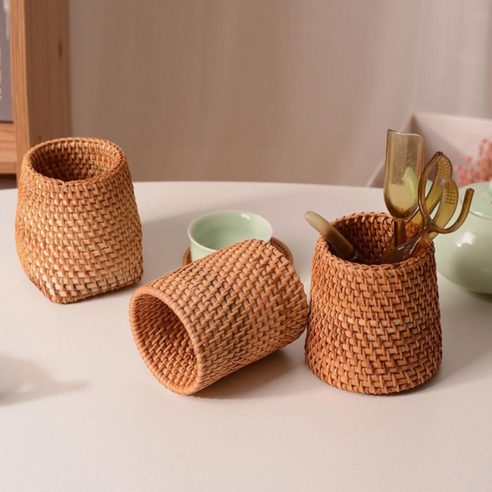 Handmade Rattan Vase