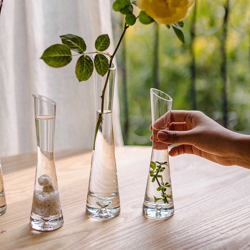 Luminous Glass Flora Vase