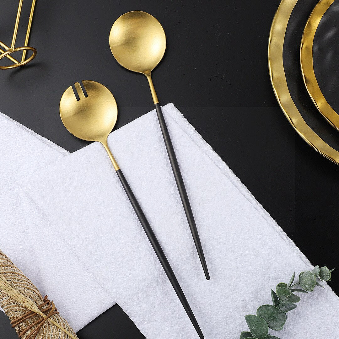 Sleek Elegance Spoon Set