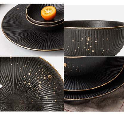 Noir Chic Dinnerware Set