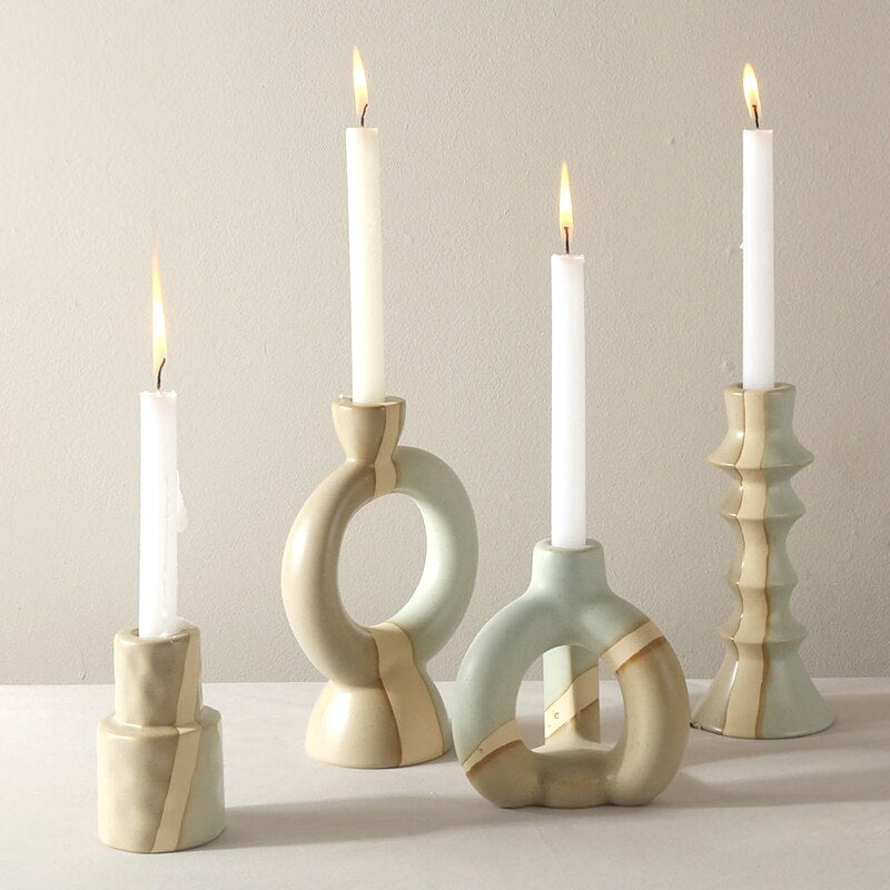 Vintage Chic Candle Holder