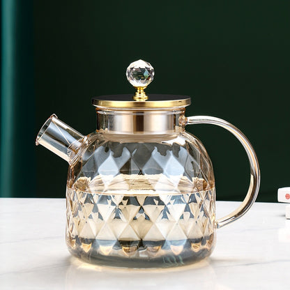 Diamond Glass Kettle