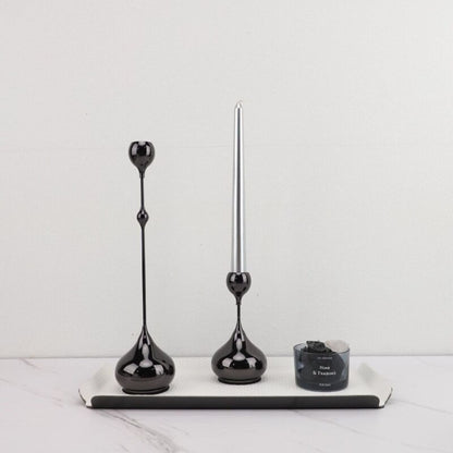 Metal Drip Candlestick