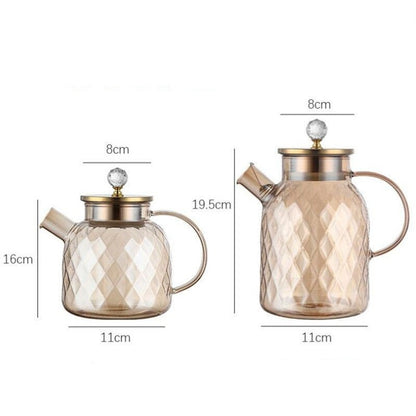 Diamond Glass Kettle