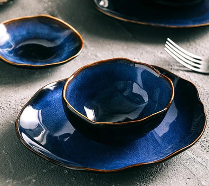 Immerse yourself in culinary elegance with our Blue Horizon Dining Plate – the epitome of the best dinnerware in Australia. Elevate your dining experience with this exquisite dinnerware set, featuring a captivating blue horizon design on plates and bowls. Meticulously crafted for both style and practicality, this set is the perfect addition to your table.