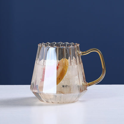 Amber Glass Kettle and Cups Set: Elevate your beverage experience with this stylish glass set, featuring a transparent kettle for a captivating view and matching cups, crafted from high-quality amber glass for a perfect blend of aesthetics and functionality in Sydney.