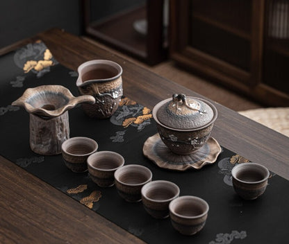 Historic Chinoiserie Teaware Set