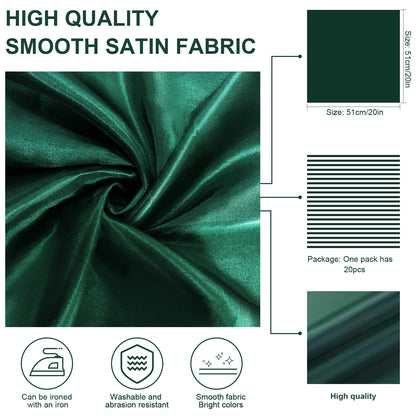 Lustrous Satin Cloth Napkins