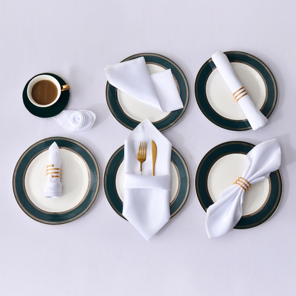 Lustrous Satin Cloth Napkins