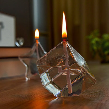 Glass Candlestick