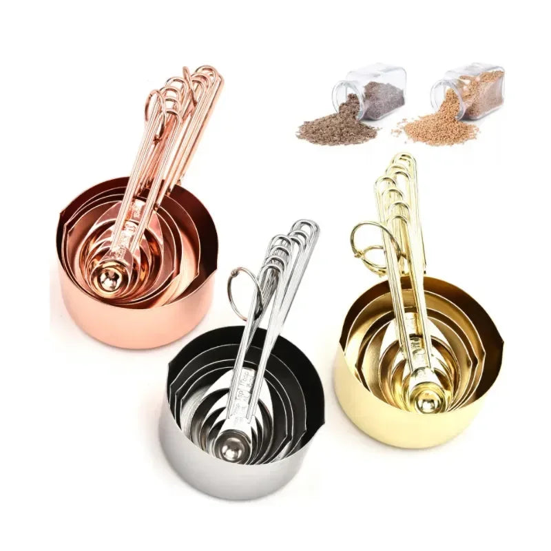 Metal Steel Measuring Cups