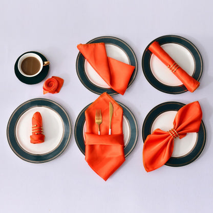 Lustrous Satin Cloth Napkins