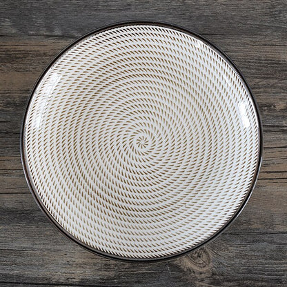 Japanese Traditional Dinner Plates