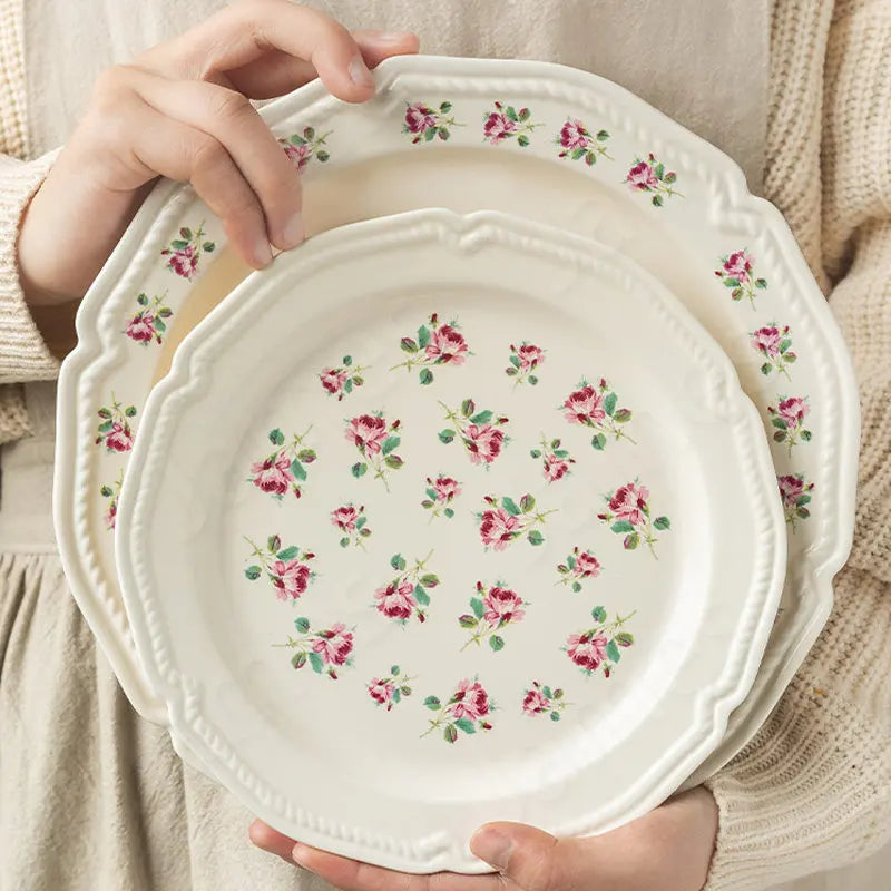 Vintage Rose Romance Dinnerware Set