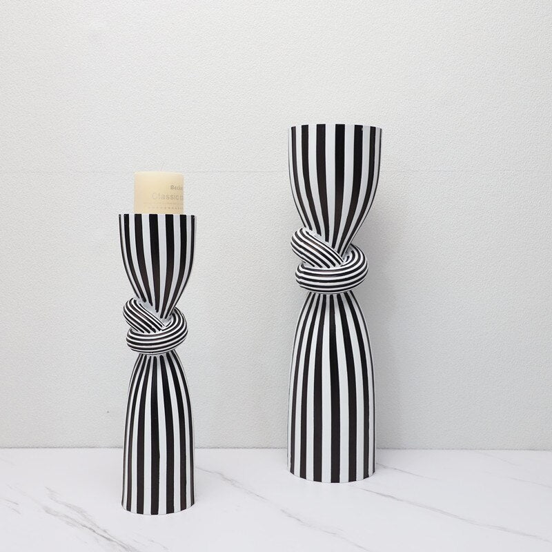 Harmony Stripe Candleholder