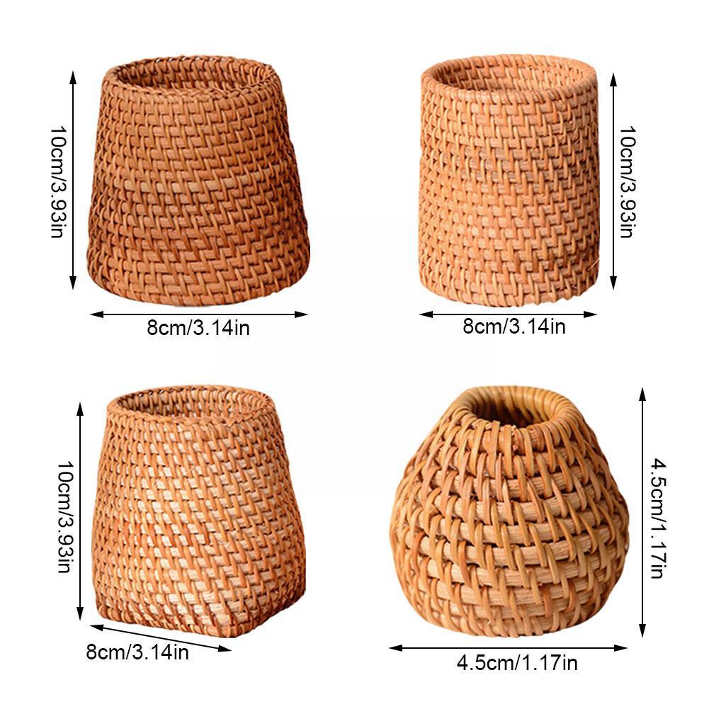 Handmade Rattan Vase