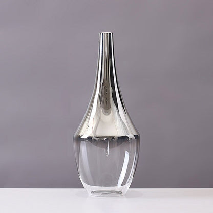 Silver-Chic Nordic Vase