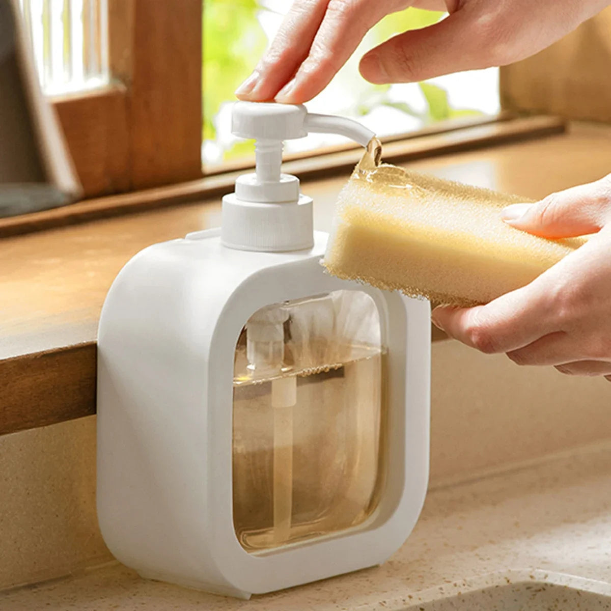 Dispensing Detergent Bottle