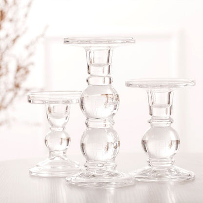 Cylinder Glass Candle Holder