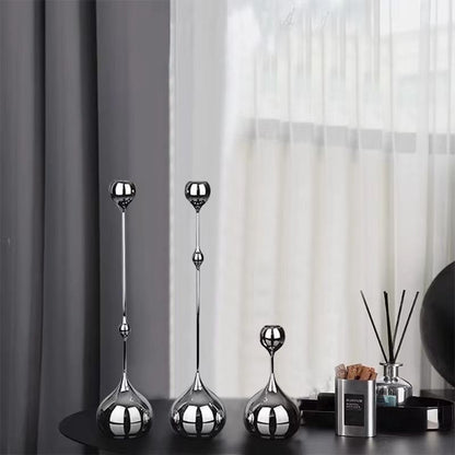 Metal Drip Candlestick