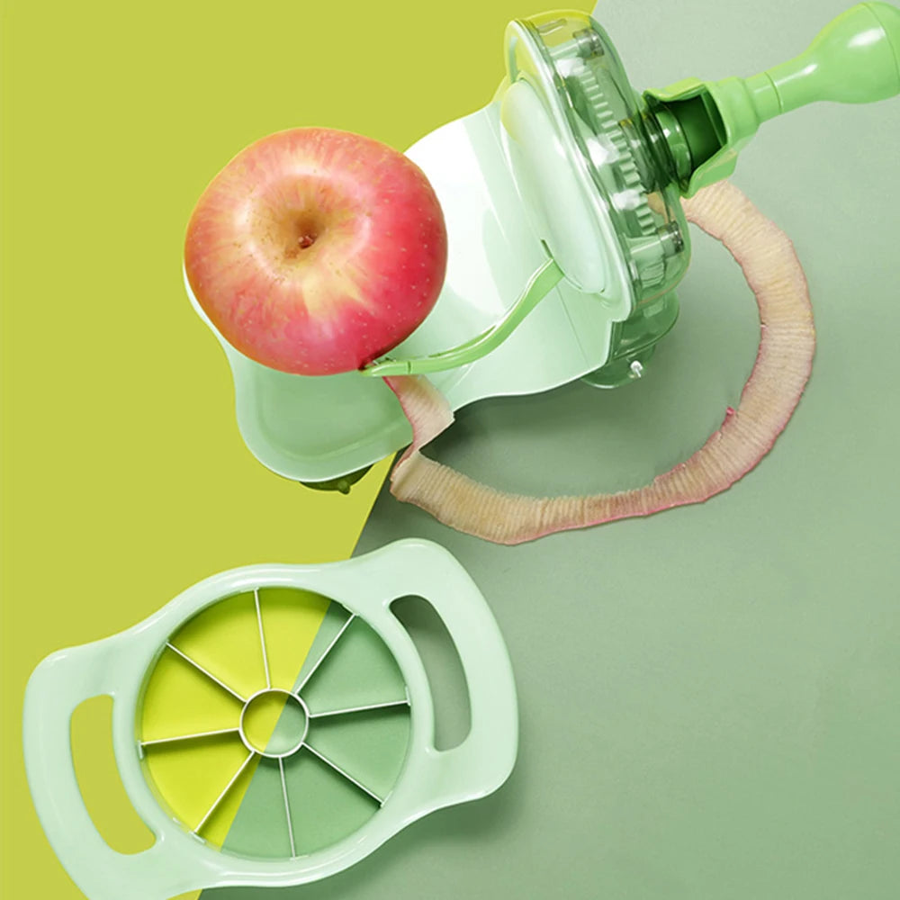 Effortlessly peel, core, and slice fruits and vegetables with our stainless steel Apple Peeler & Cutter. Durable and eco-friendly, it's a must-have for Kitchen tools and Kitchenware enthusiasts. Versatile design suitable for Vegetable peelers and Rotary peelers. Available at the lime shop in Australia.