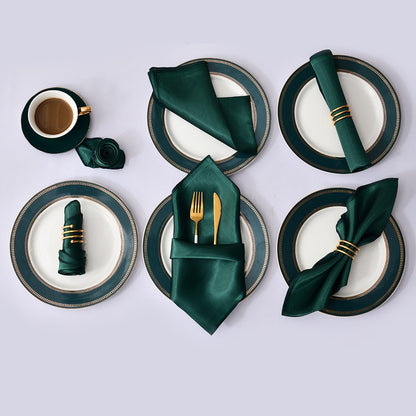 Lustrous Satin Cloth Napkins