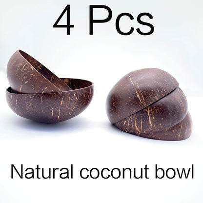 Coconut  Natural Bowl & Spoon Set