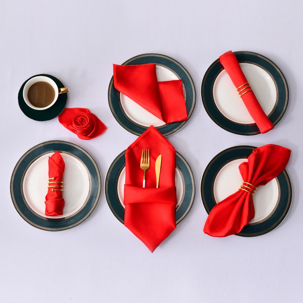 Lustrous Satin Cloth Napkins